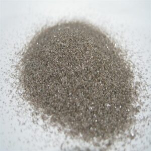 Brown aluminum oxide for polishing glass material -1-